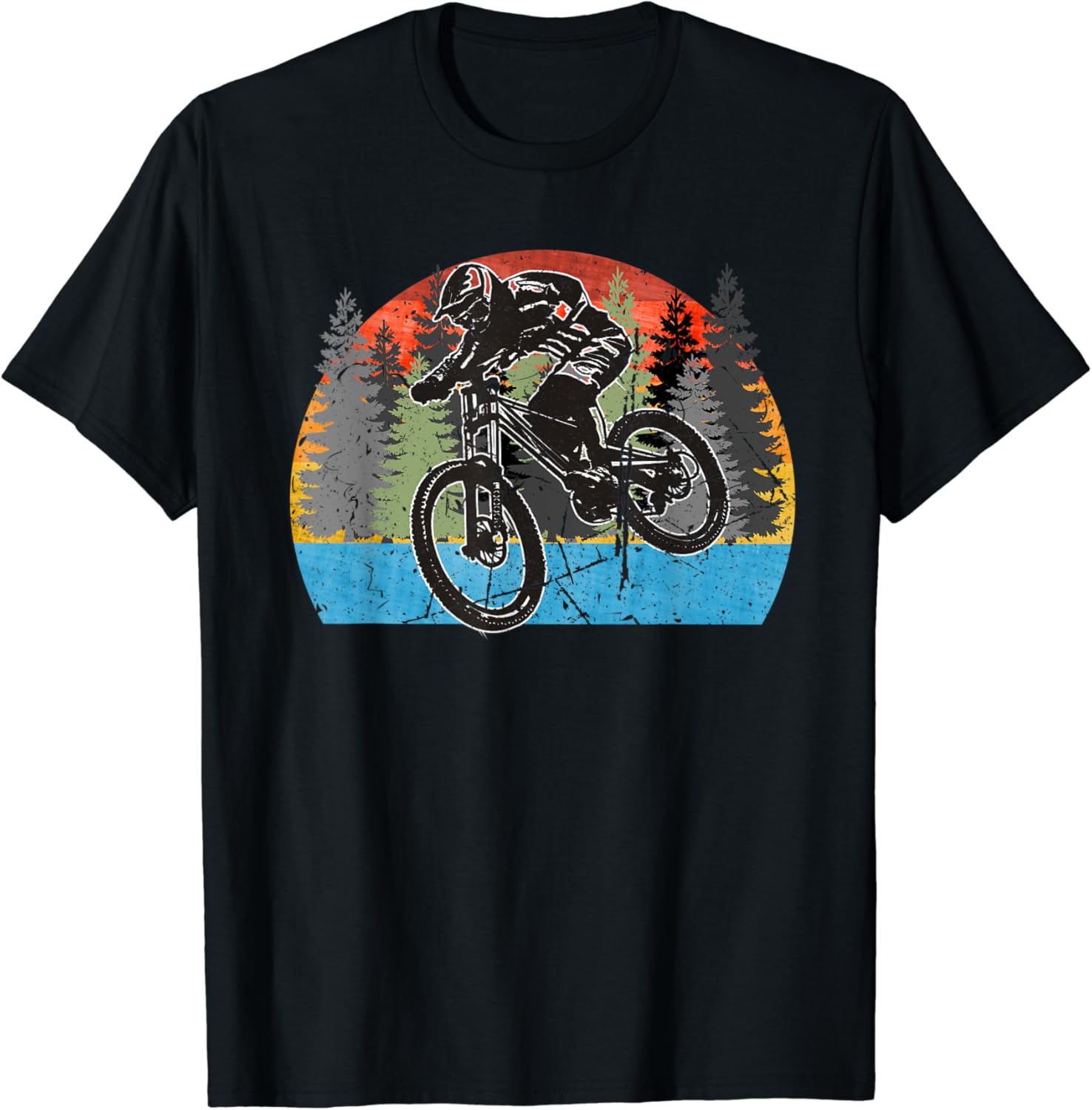 70th, 80th, 90th Fun MTB Mountain Bike Bicycle Mountain Bike TShirt